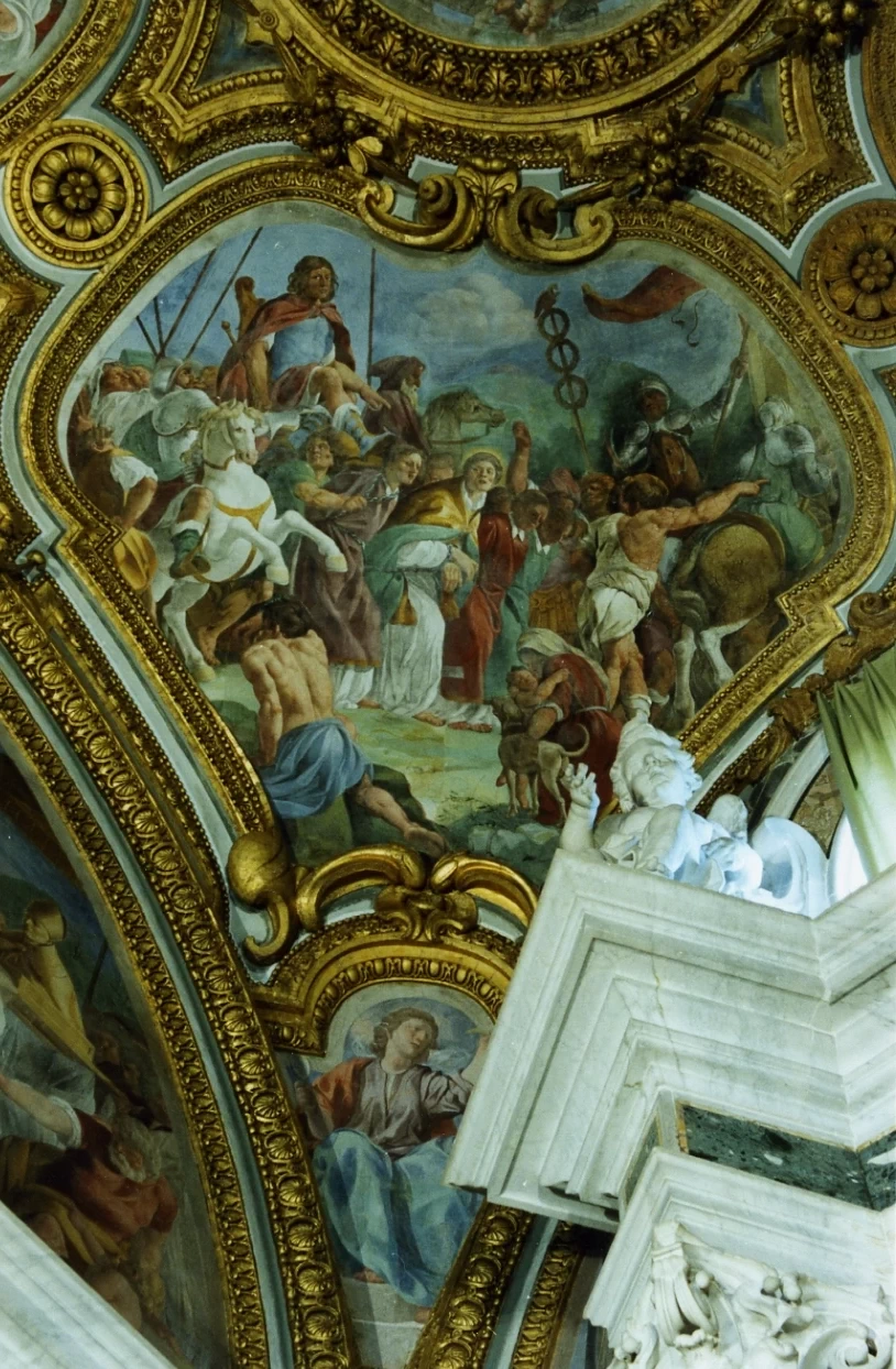 San Gennaro, Festo e Desiderio portati in catene a Pozzuoli - Certosa e Museo Nazionale di San Martino
